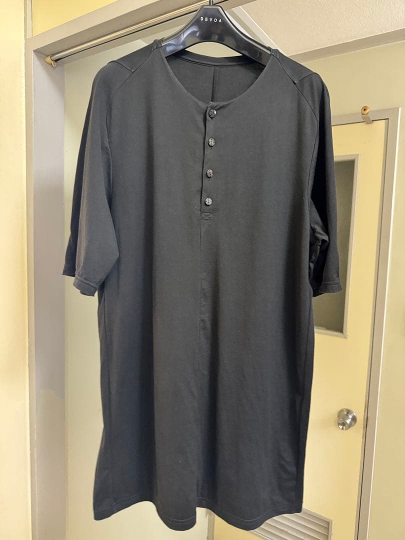 トップス DEVOA Henry neck Cutsew