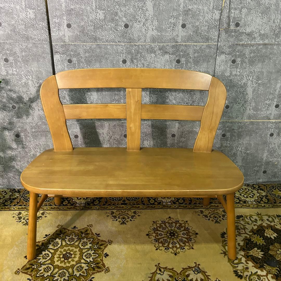 ꧁カリモク家具 karimoku꧂ダイニングテーブル＆ベンチ&チェア2脚セット