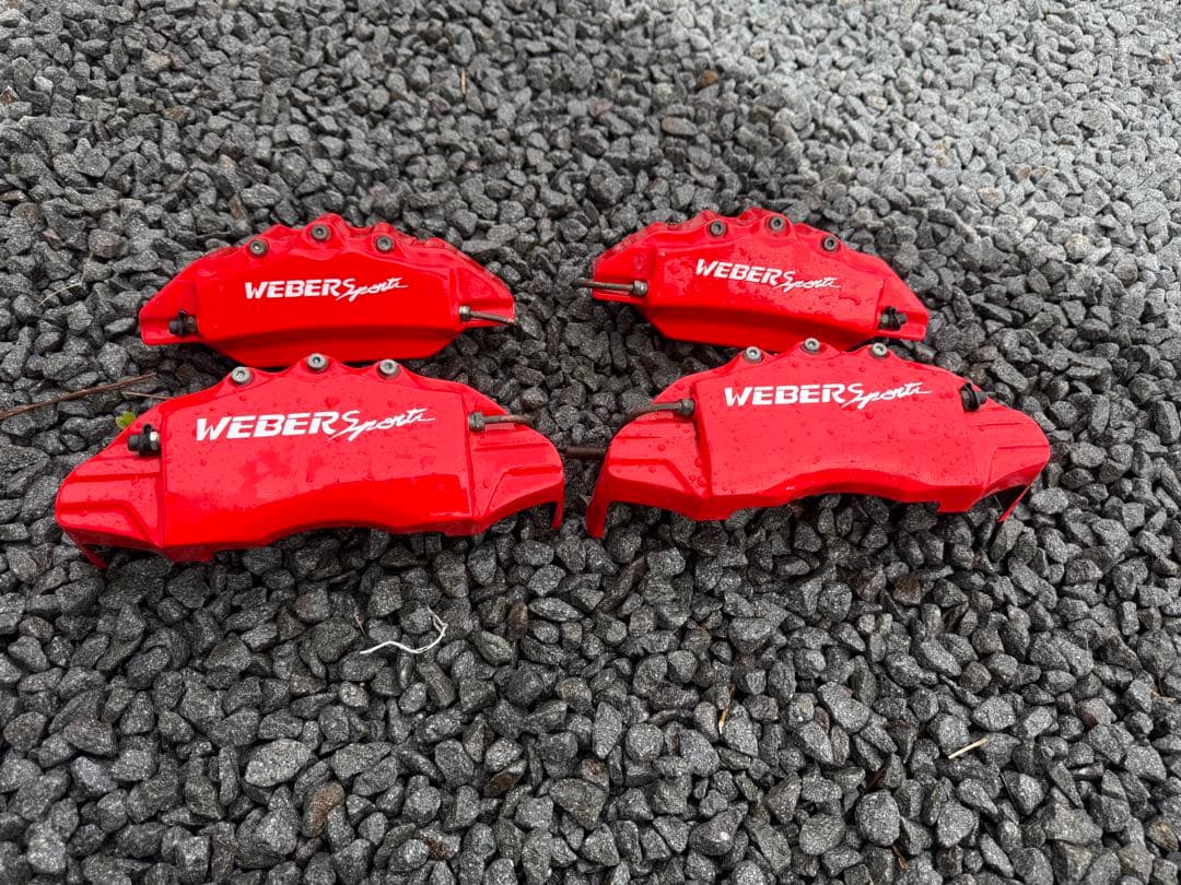 30 アルファード ヴェルファイア WEBER Sport キャリパーカバー