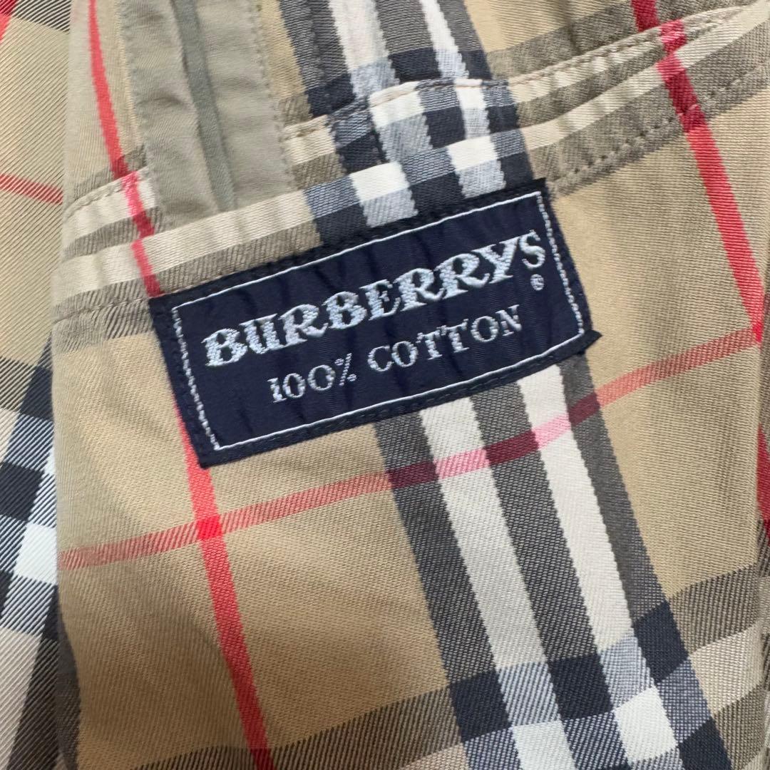 【超希少】バーバリー 一枚袖 コットン100% ステンカラーコート スペシャル