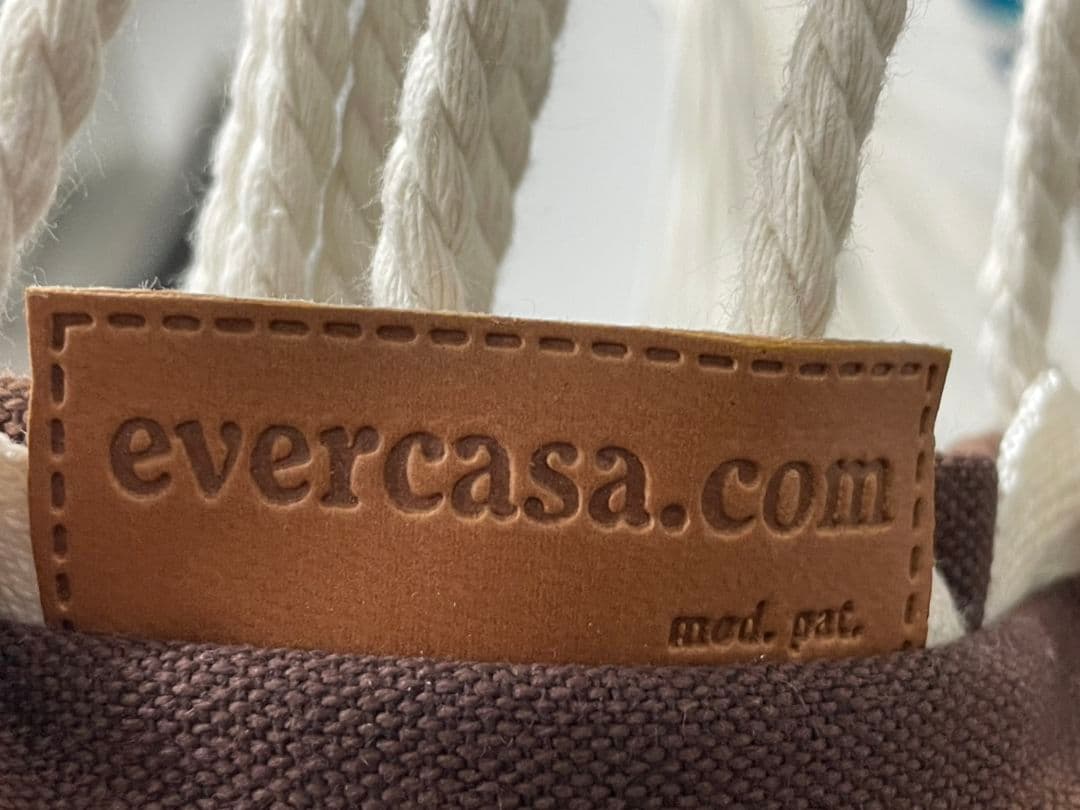 KOMFORTA コンフォルタ 自立式ハンモックファブリック ブラウン