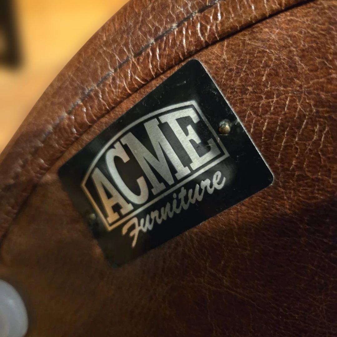 (美品)ACME FURNITURE OAKS LEATHER STOOL