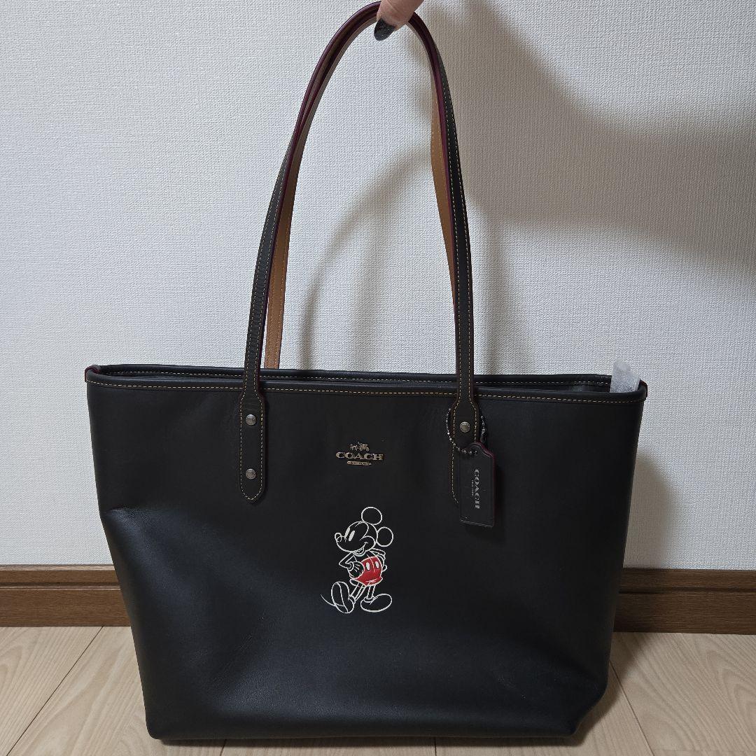 m！！最終値下げ！未使用タグ付き　COACH ミッキーマウス トートバッグ