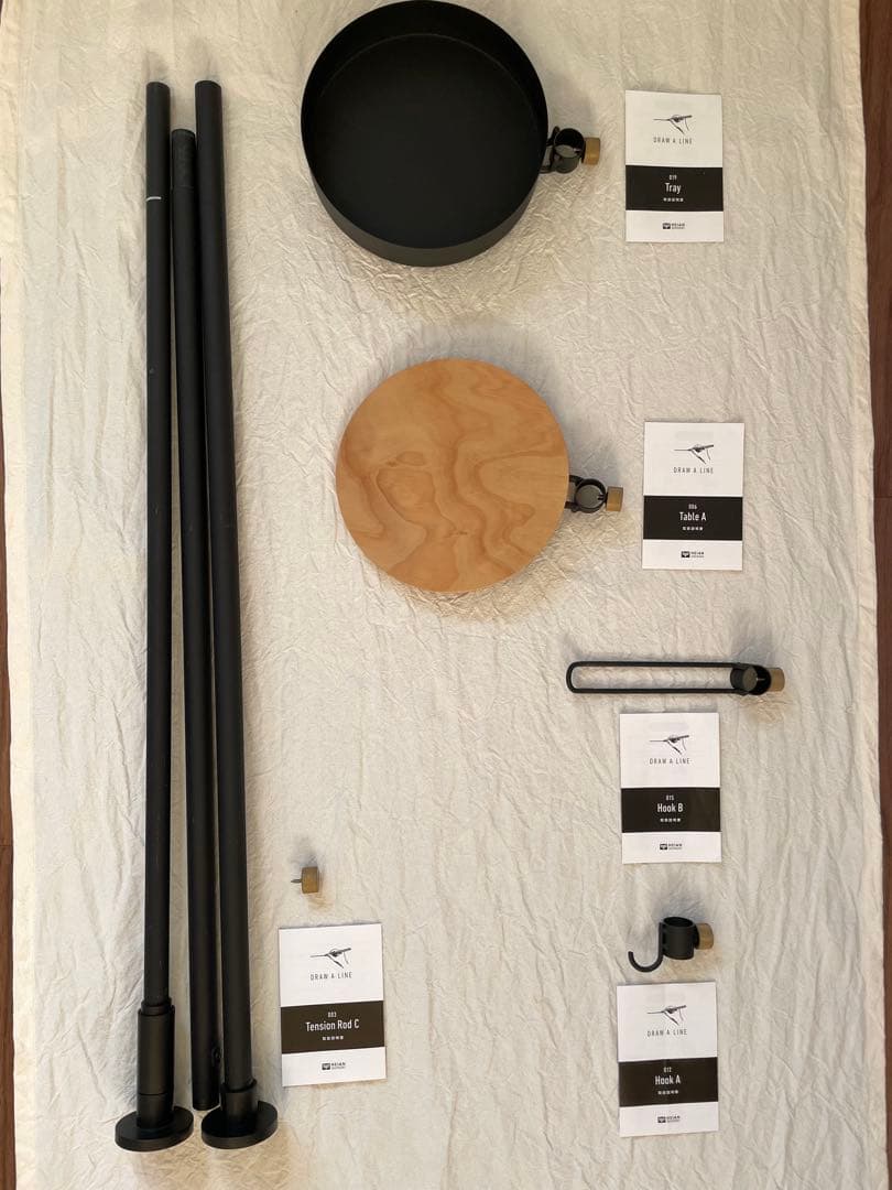 ドローアライン　ダイニングルームセット　説明書つき　広島県