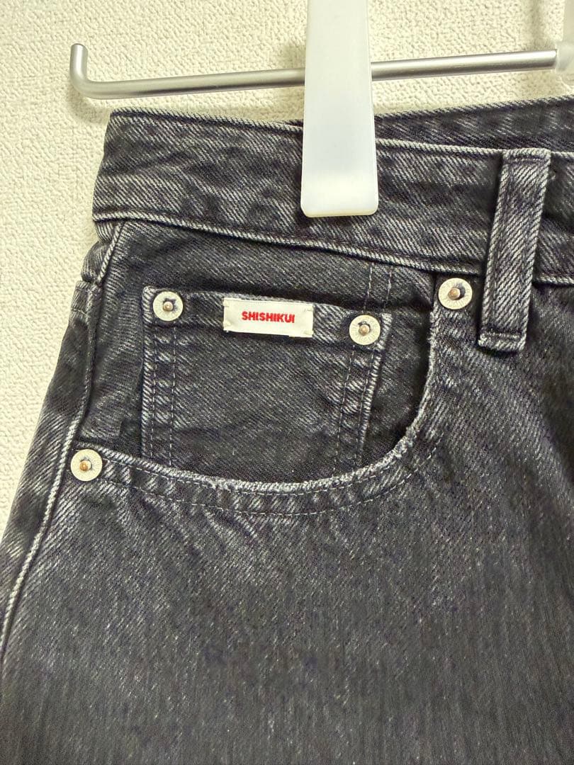 Shishikui Daco デニム　ブラック36