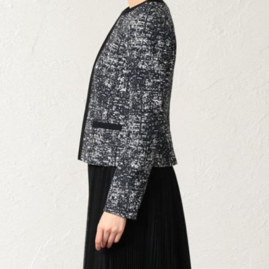 【未使用】TRANCE WORK ノーカラージャケット&パンツ ブラック