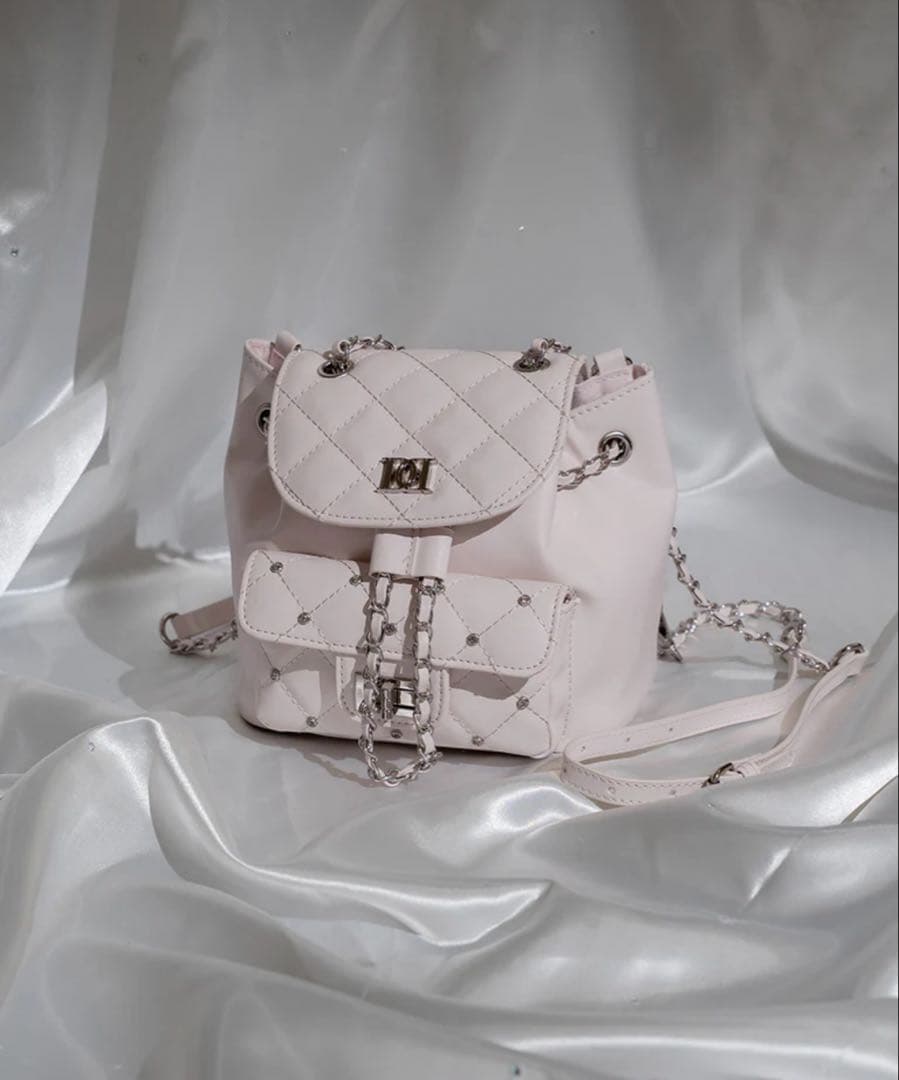 即日発送可能 ！ Darich ダーリッチ キルティングビジューミニリュック