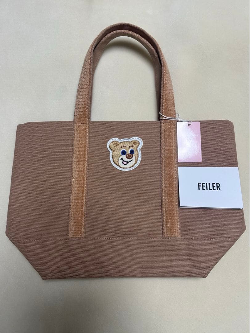 新品未使用 24時間以内配送 フェイラー オールドテディ トート Lサイズ