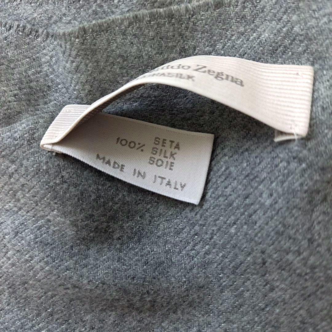 ☆美品 Ermenegildo Zegna シルク100% ストール イタリア製