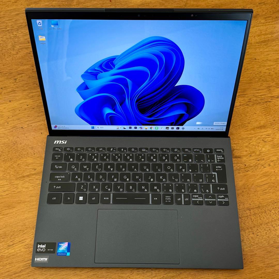 Windowsノート本体 Prestige-13-AI-Evo-A1Ultra7 155H32GB 2TB