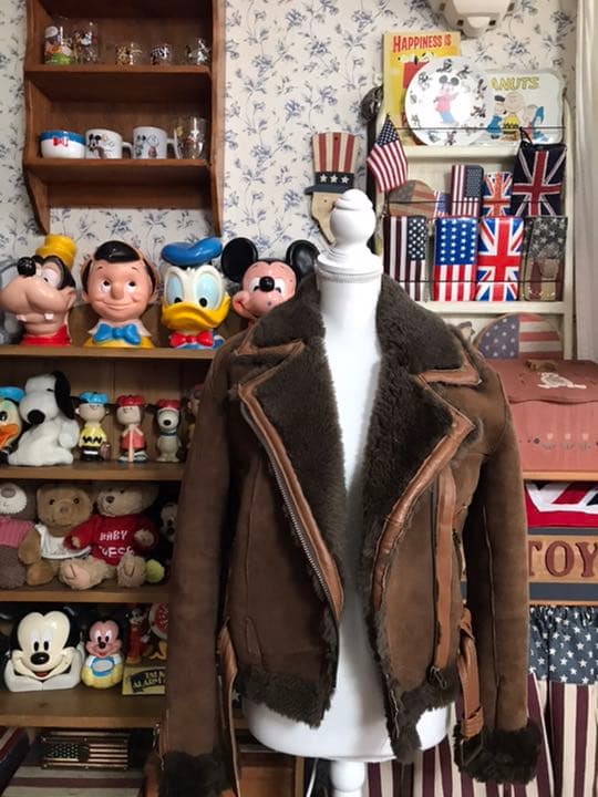 ヴィンテージ　ムートンジャケット