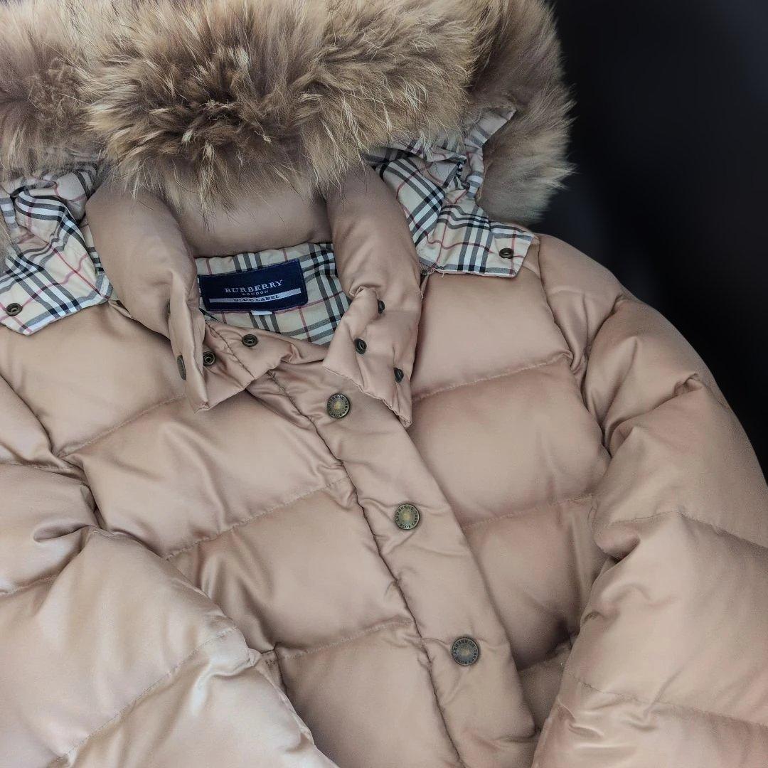 BURBERRY Blue Label ベージュダウンジャケット