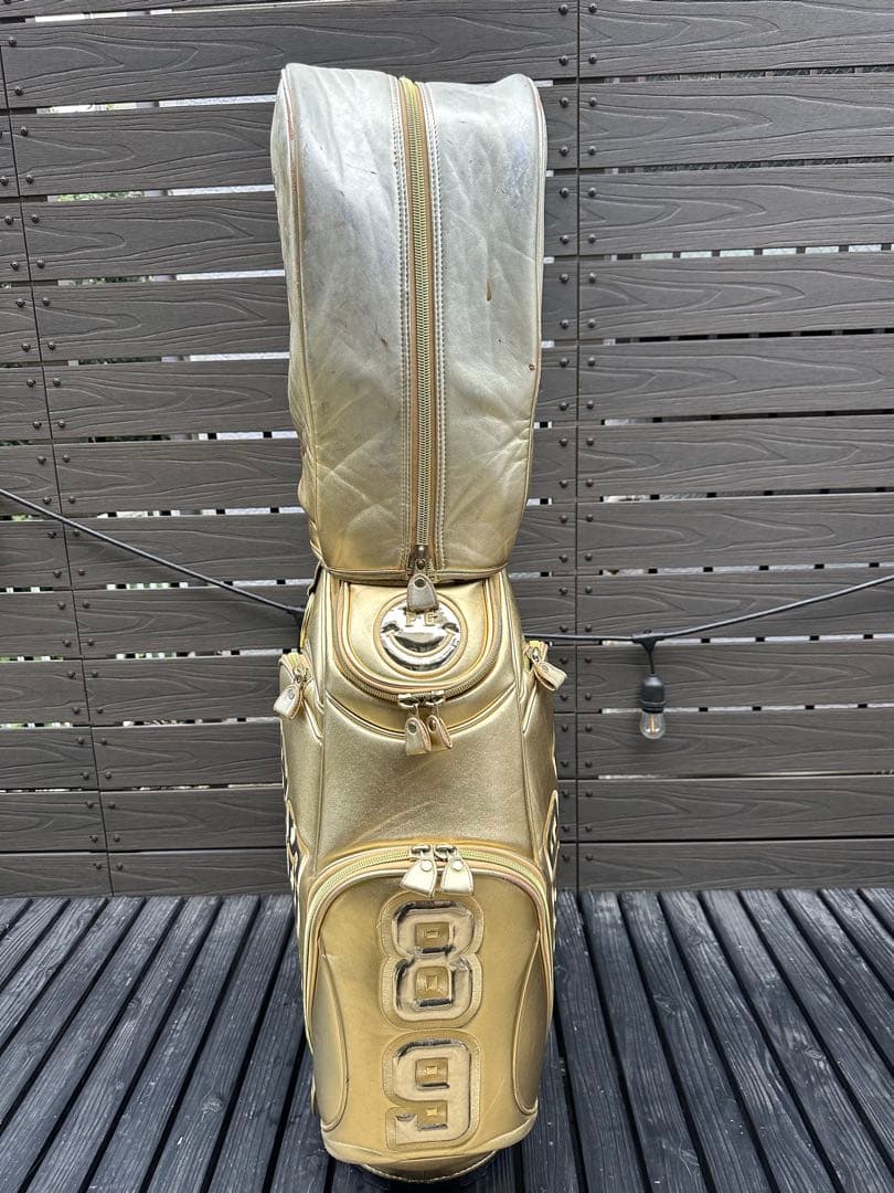 パーリーゲイツ　キャディバッグ　限定品ゴールド