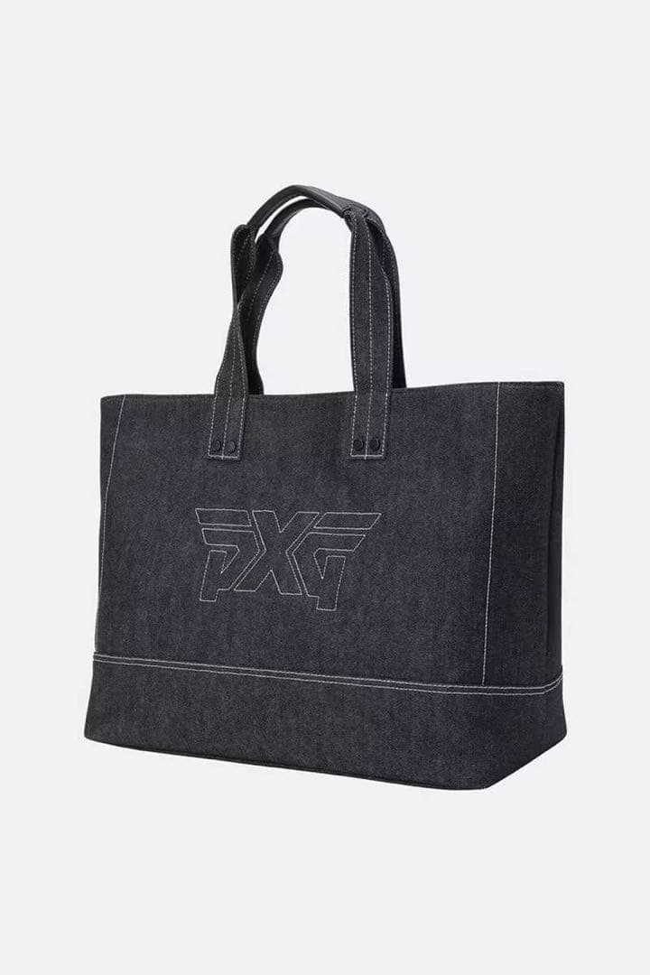 PXG ゴルフ カートバッグ ラウンドバッグ 大型デニムバッグ トートバッグ