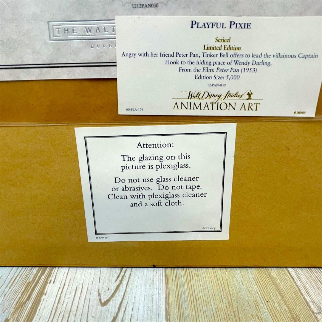 限定5000枚★ピーターパン ティンカーベル Tinker Bell セル画
