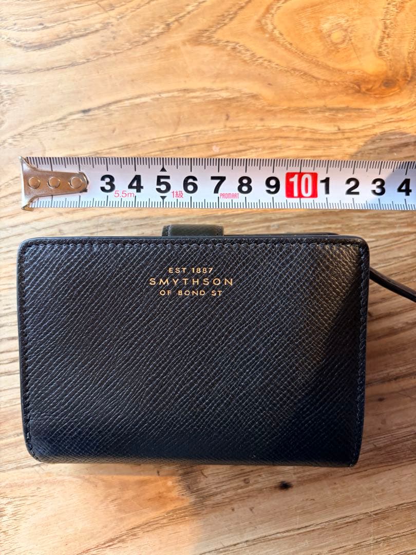 スマイソン smythson パナマコンチネンタルパース　Sサイズ　折り財布