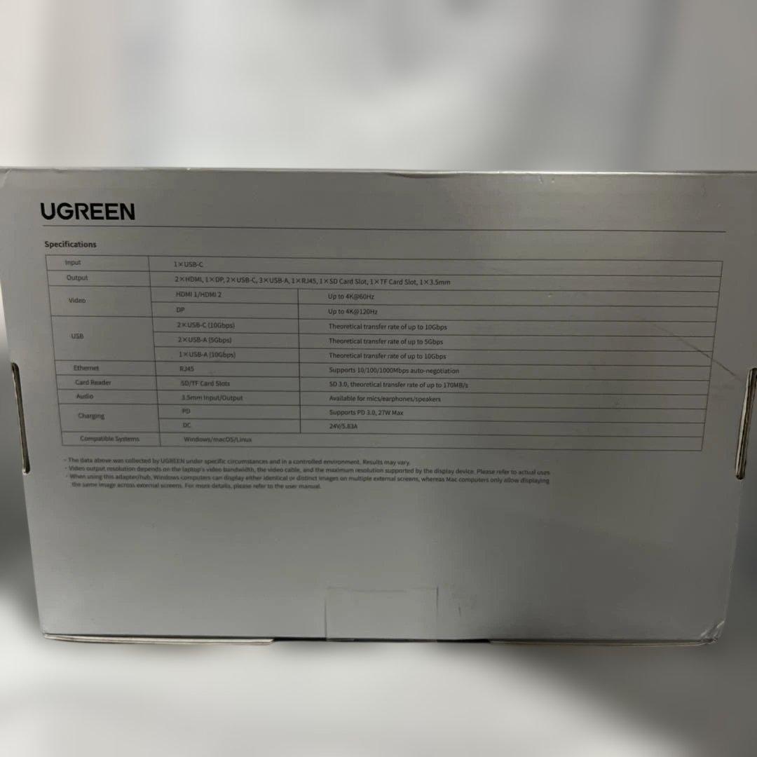 UGREEN 14-in-1 USB-C Docking Station 新品