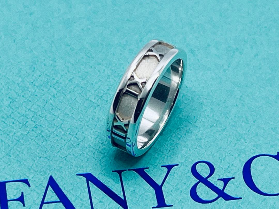 c890 ティファニー　1995 アトラス　ATLAS リング　925 約14号