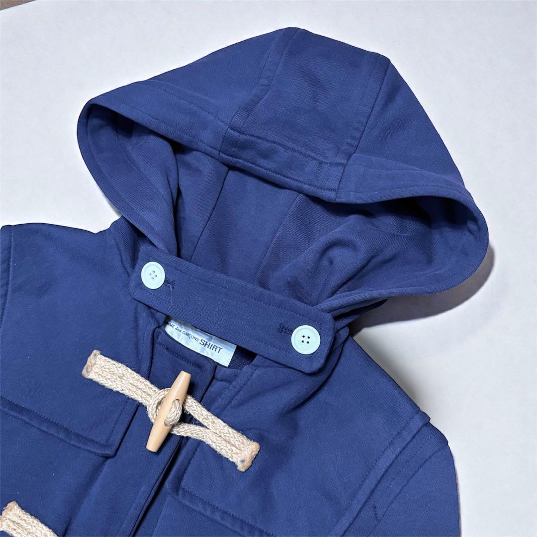 コムデギャルソン シャツ スウェット ダッフルコート