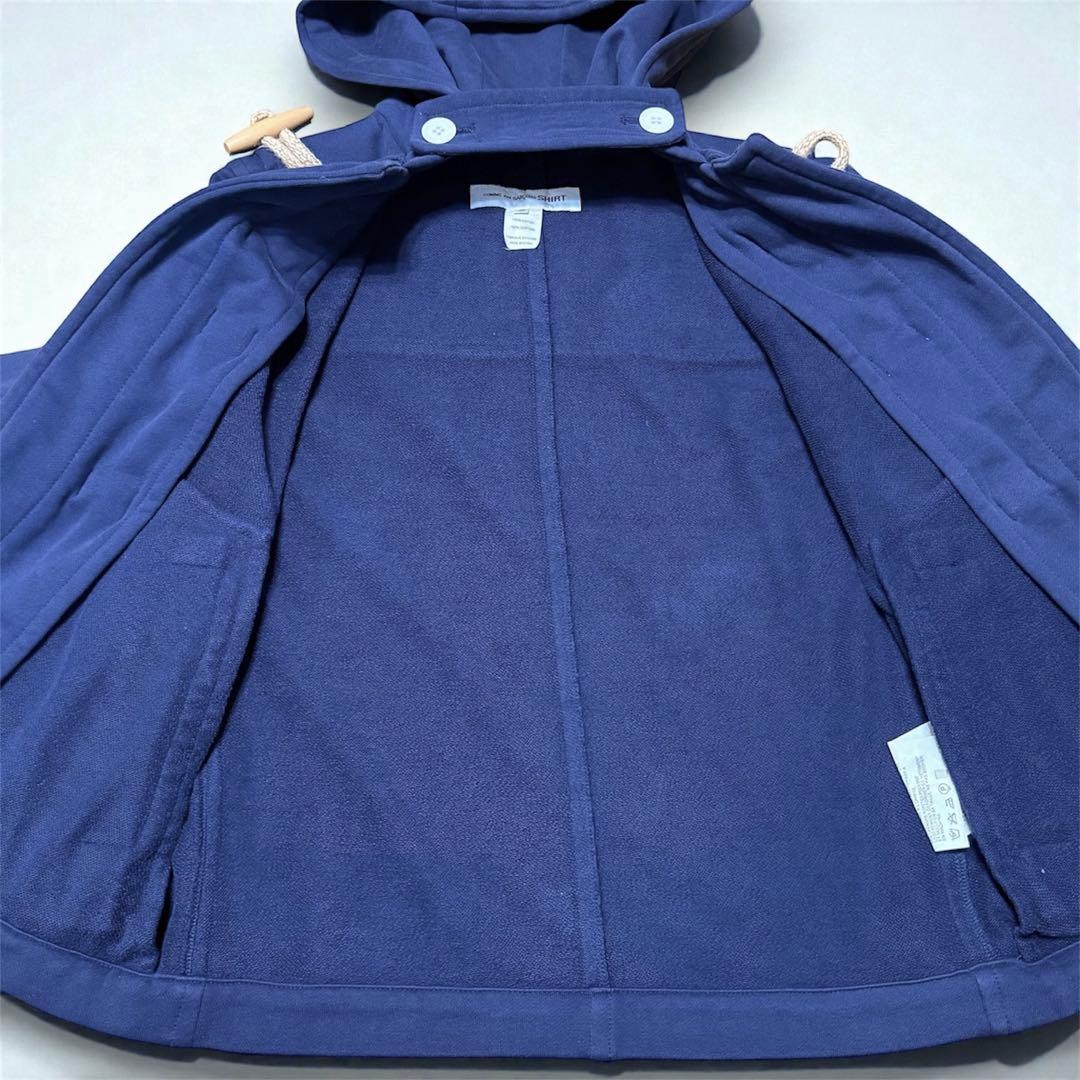 コムデギャルソン シャツ スウェット ダッフルコート