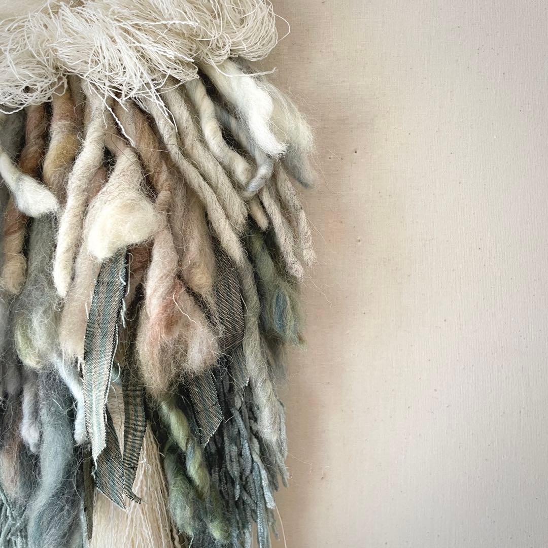 【一点もの】流木 ウィービング タペストリー 『木霊』