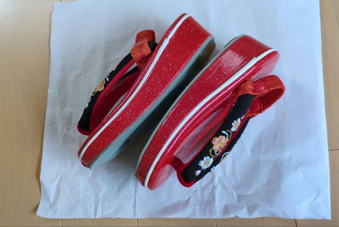 美品　花うさぎ　３歳　七五三 　女の子　ピンク 　花柄 被布　着物セット