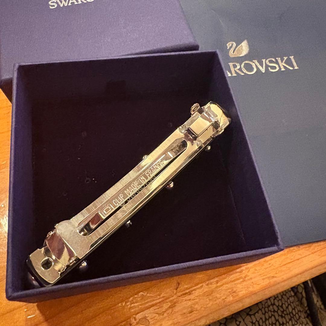 Swarovski パールクリスタルバレッタ