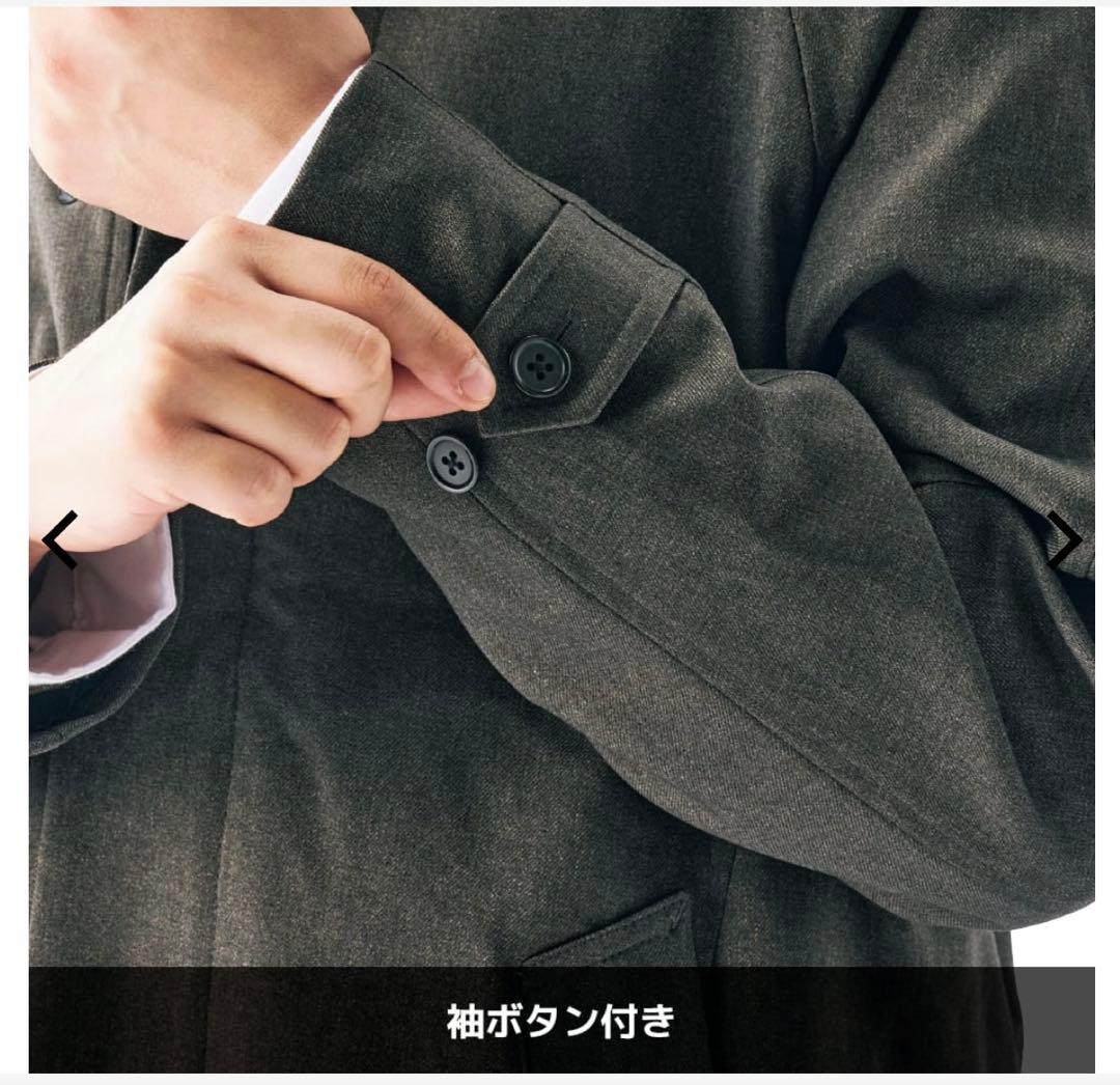 ワークマン エックスシェルター L チャコール 断熱β ステンカラーコート