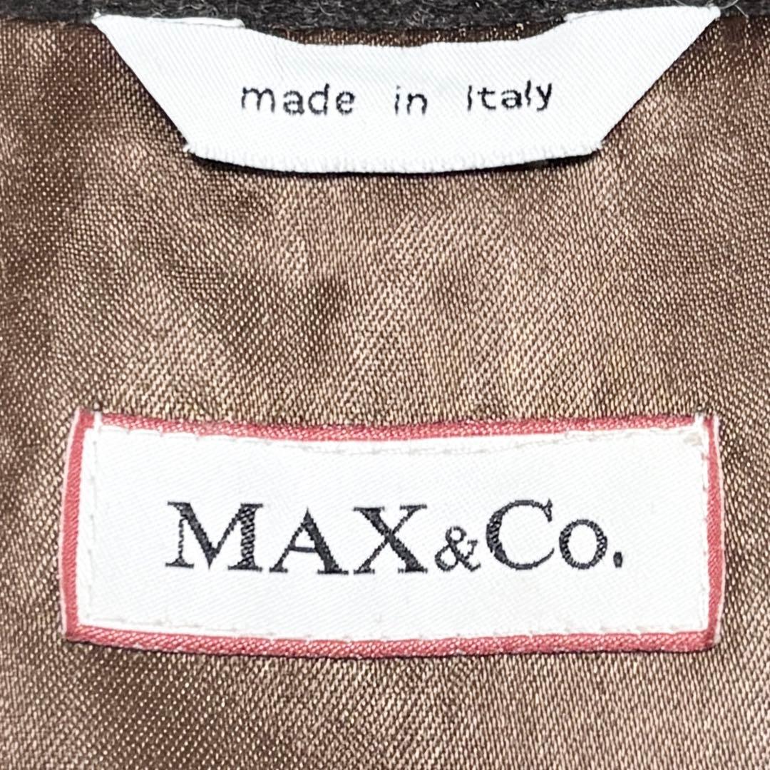 【美品】マックスマーラ Max&co 大きいサイズ ウール コート 上品 高級