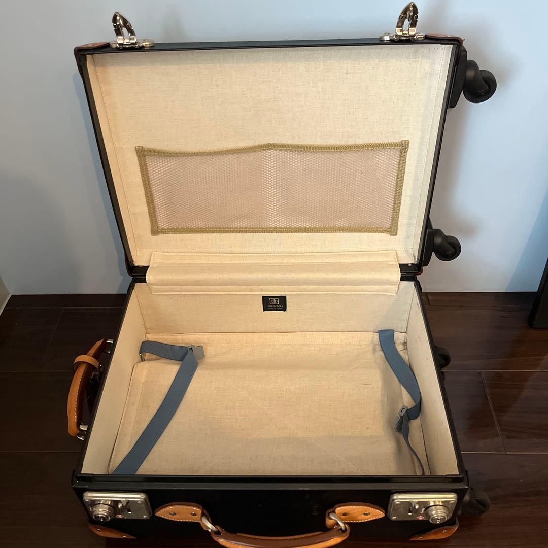 HOKUTAN スーツケース ブラック Sサイズ機内持込可(グローブトロッター)