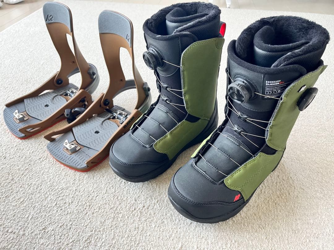 K2 ステップインシステム(ブーツ&バイン セット)超美品