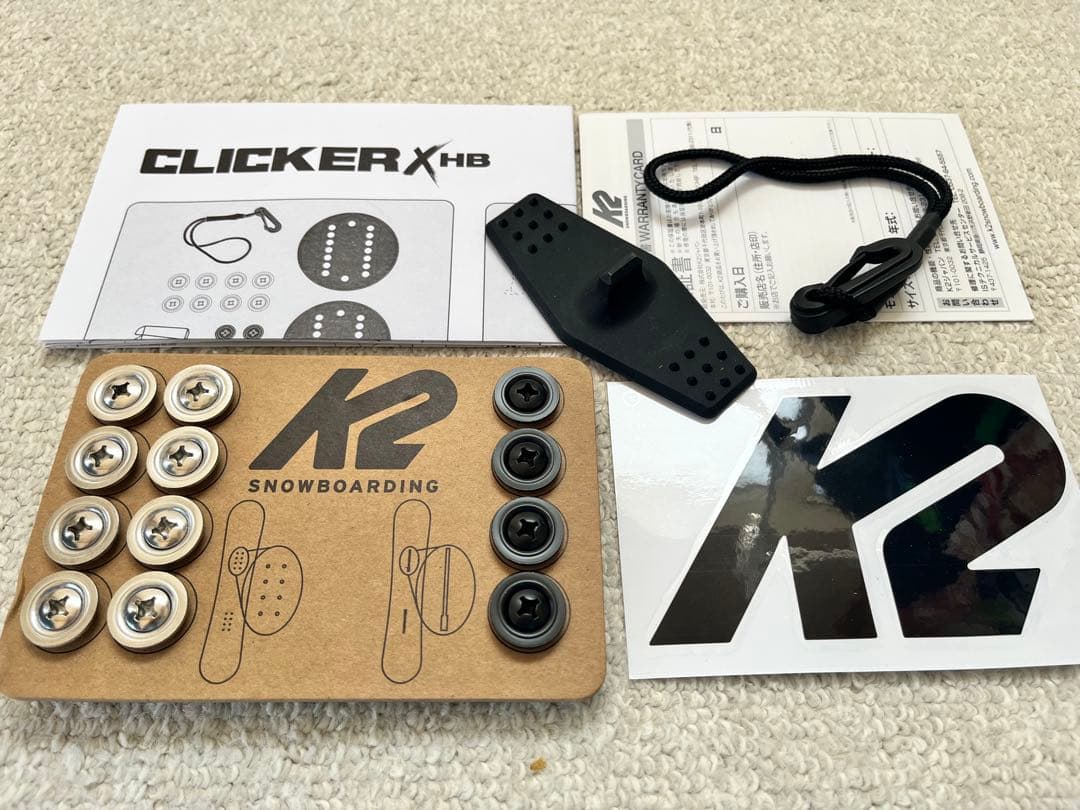 K2 ステップインシステム(ブーツ&バイン セット)超美品