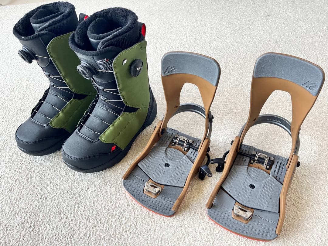 K2 ステップインシステム(ブーツ&バイン セット)超美品