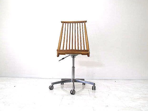 柏木工 シビル CC89A デスクチェア オーク無垢材 飛騨家具　9.5万