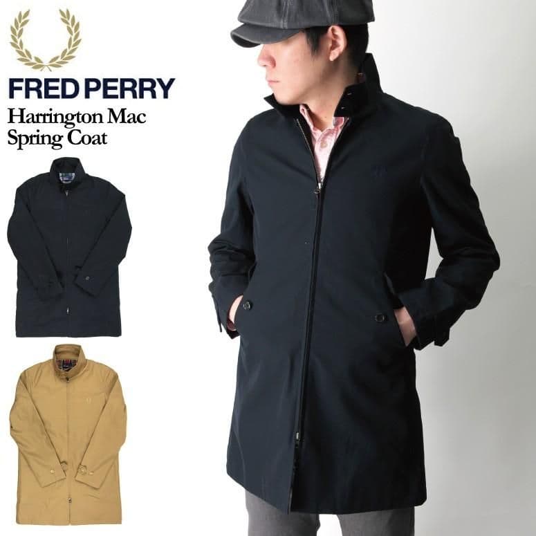 t*a様 【FRED PERRY 】Harrington Mac スプリングハー
