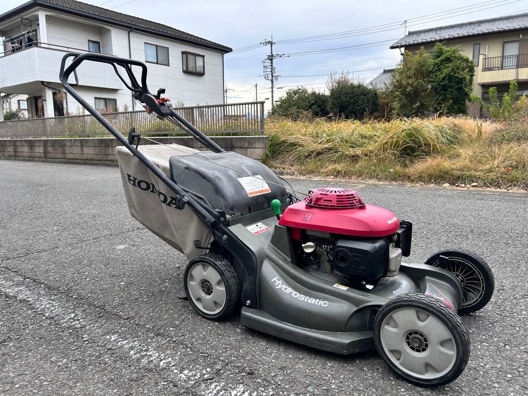 HONDA★ホンダ★HRX537★自走式 芝刈機 草刈機 稼働品　刈幅53cm