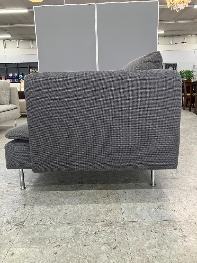 IKEA 3人掛けソファソーデルハムン 3人掛けソファセクション グレー