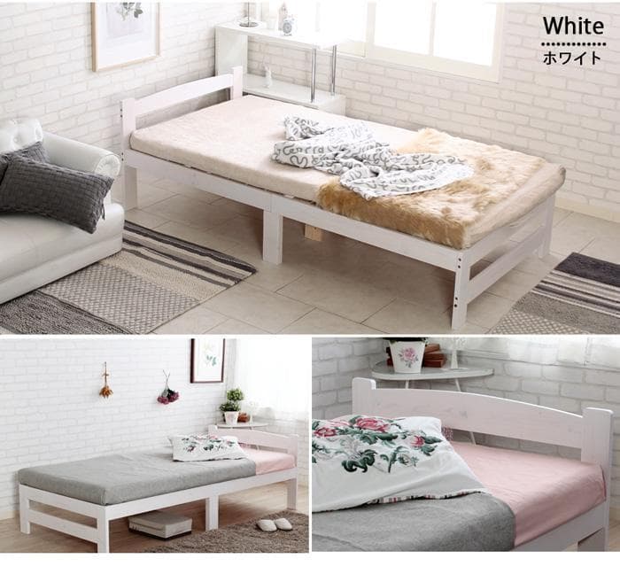 ARP2　パイン材ベッド　シングル　フレーム　すのこベッド　 【一年保証付】