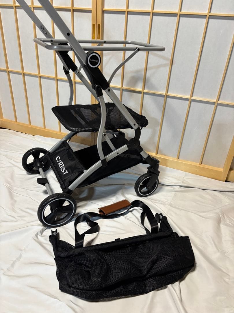 Cartist ショッピングカート（ブラック）　買い物カゴ