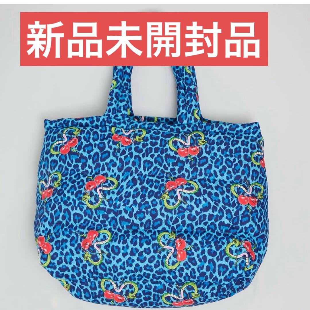 【未開封美品】レオパード中綿BIGバッグ　Re.仲里依紗さんブランド