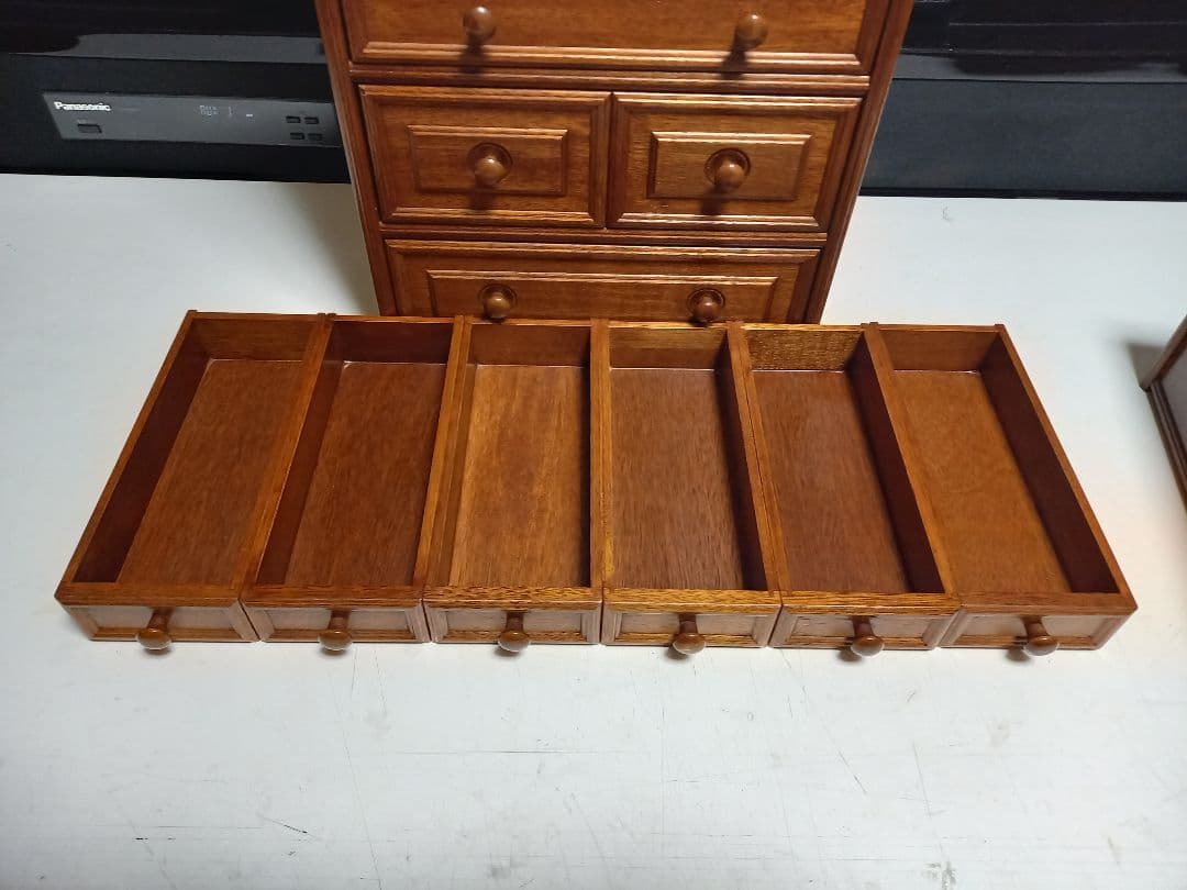 SEIWA CRAFT　木製　小引き出し　大小揃い　セット