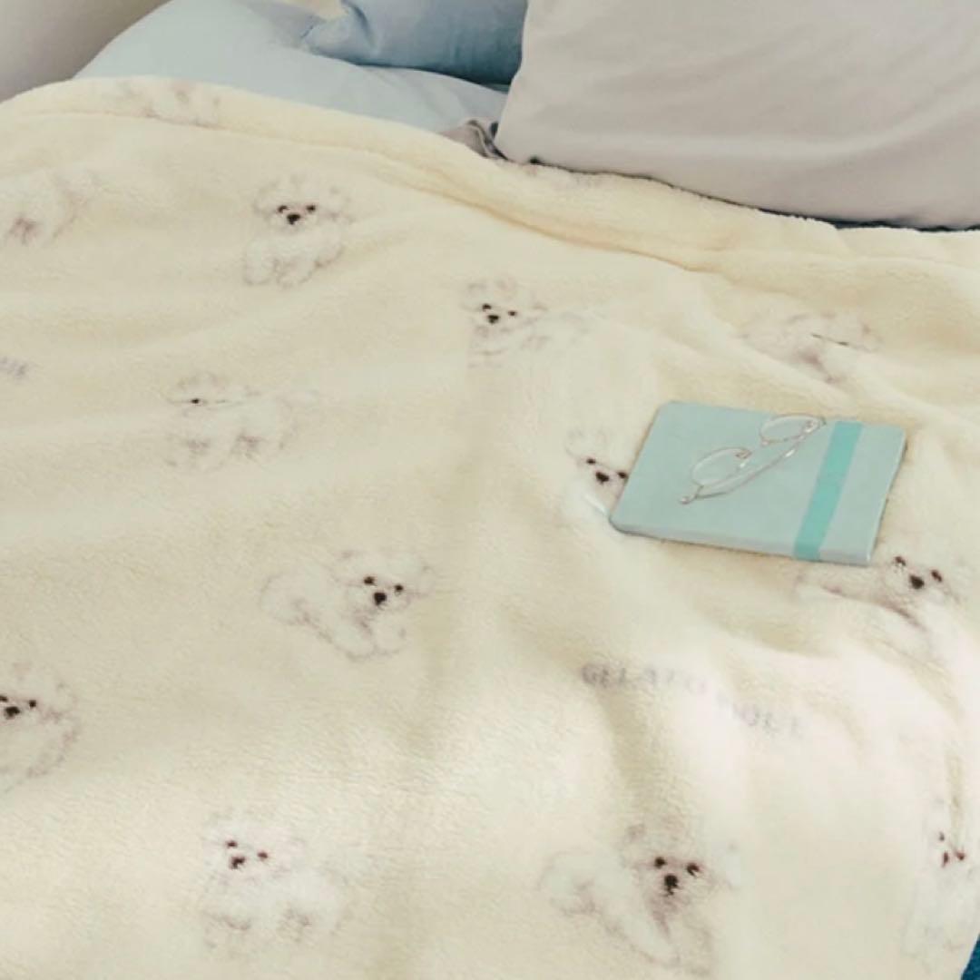 gelato pique マルチーズ　ブランケット