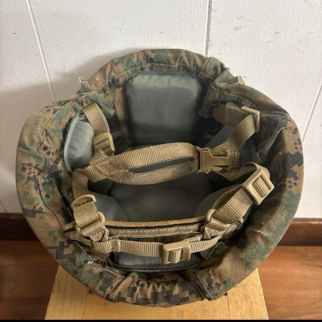 米軍　実物　GENTEX ECH HELMET MEDIUM 送料無料