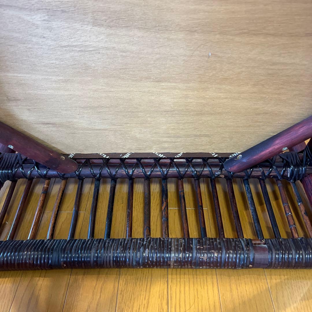 piece of cake様YAMAKAWAラタン籐 ソファ ヴィンテージNO1