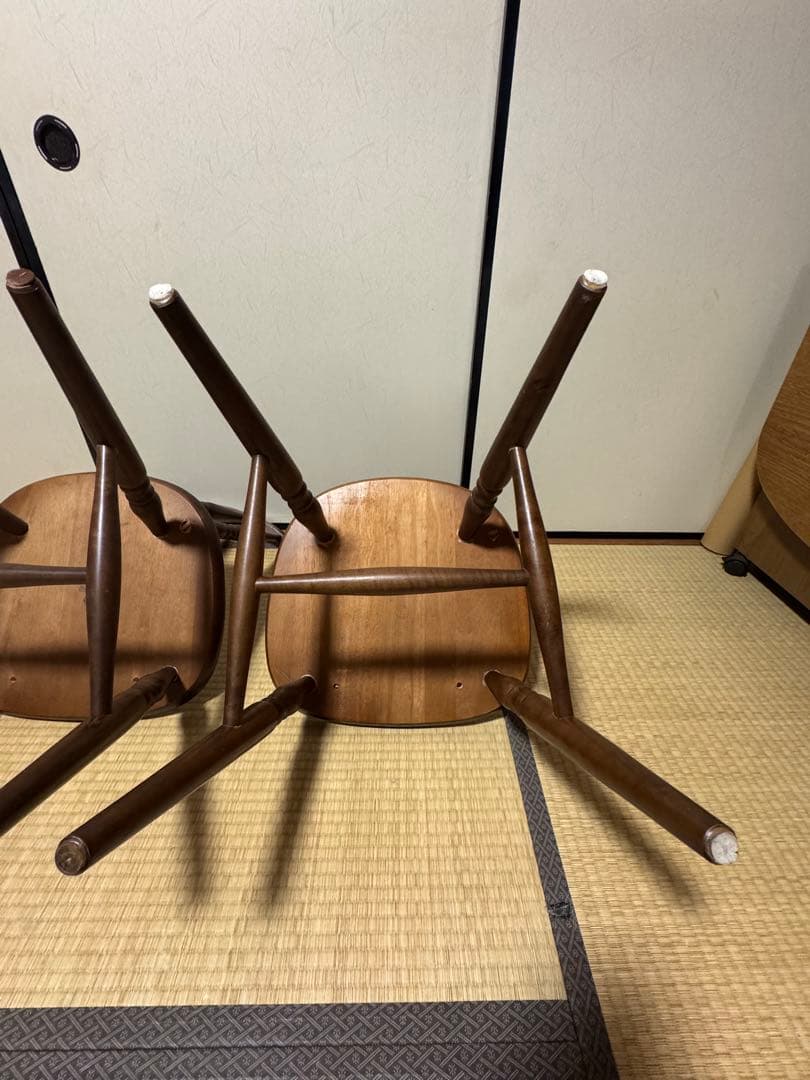 ダイニングチェア ウィンザーチェア 2脚セット マレーシア
