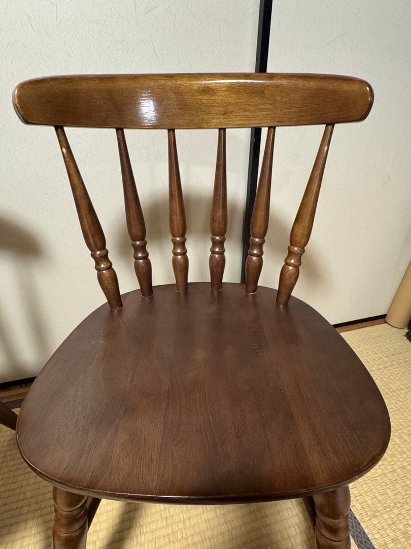 ダイニングチェア ウィンザーチェア 2脚セット マレーシア