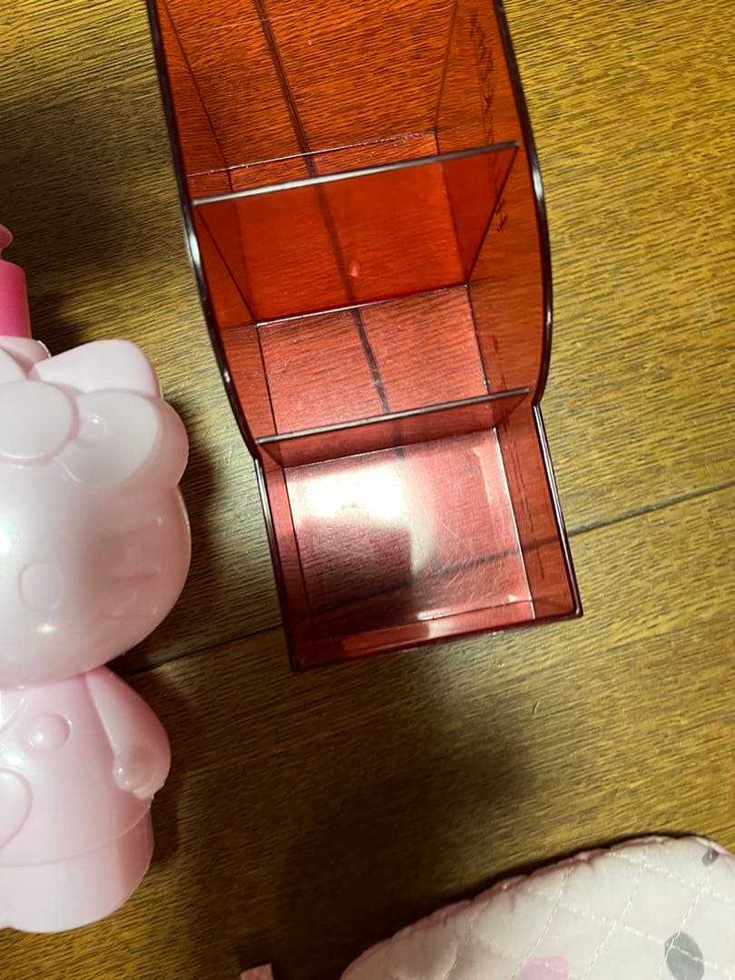 キティ　レトロ　小物入れ　マスキング　ゴミ箱　ミトン　ポンプボトル　収納