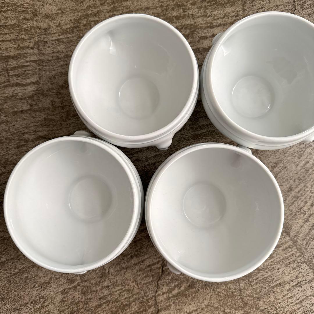 アピルコ　ライオンヘッドスープボウル4個セット