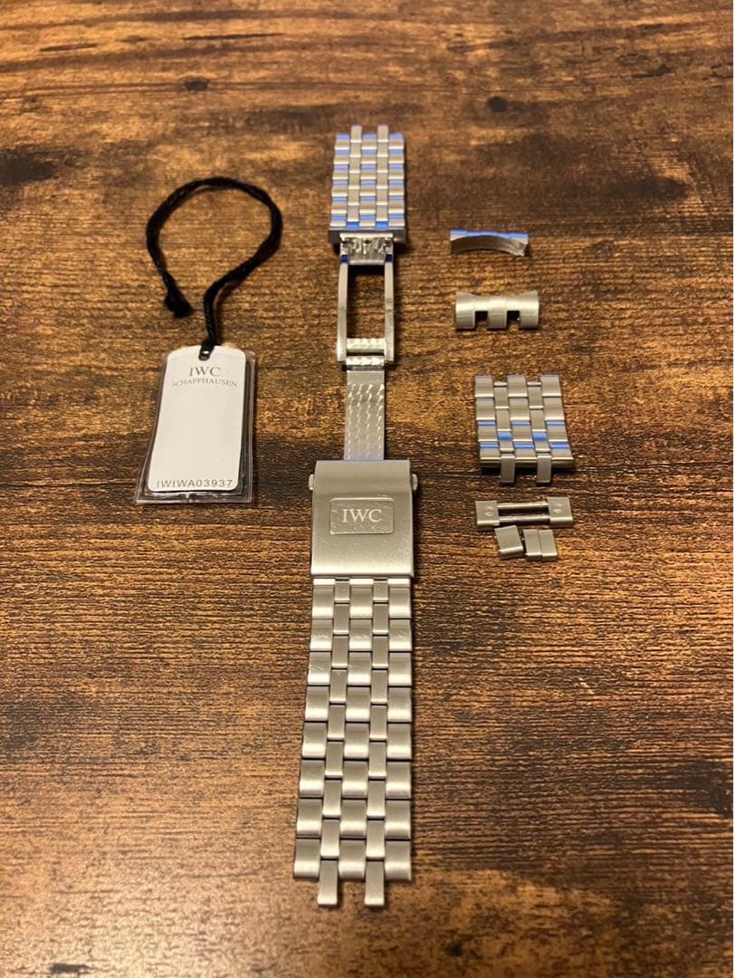 IWC マークシリーズ　純正ステンレスブレスレット　美品‼️