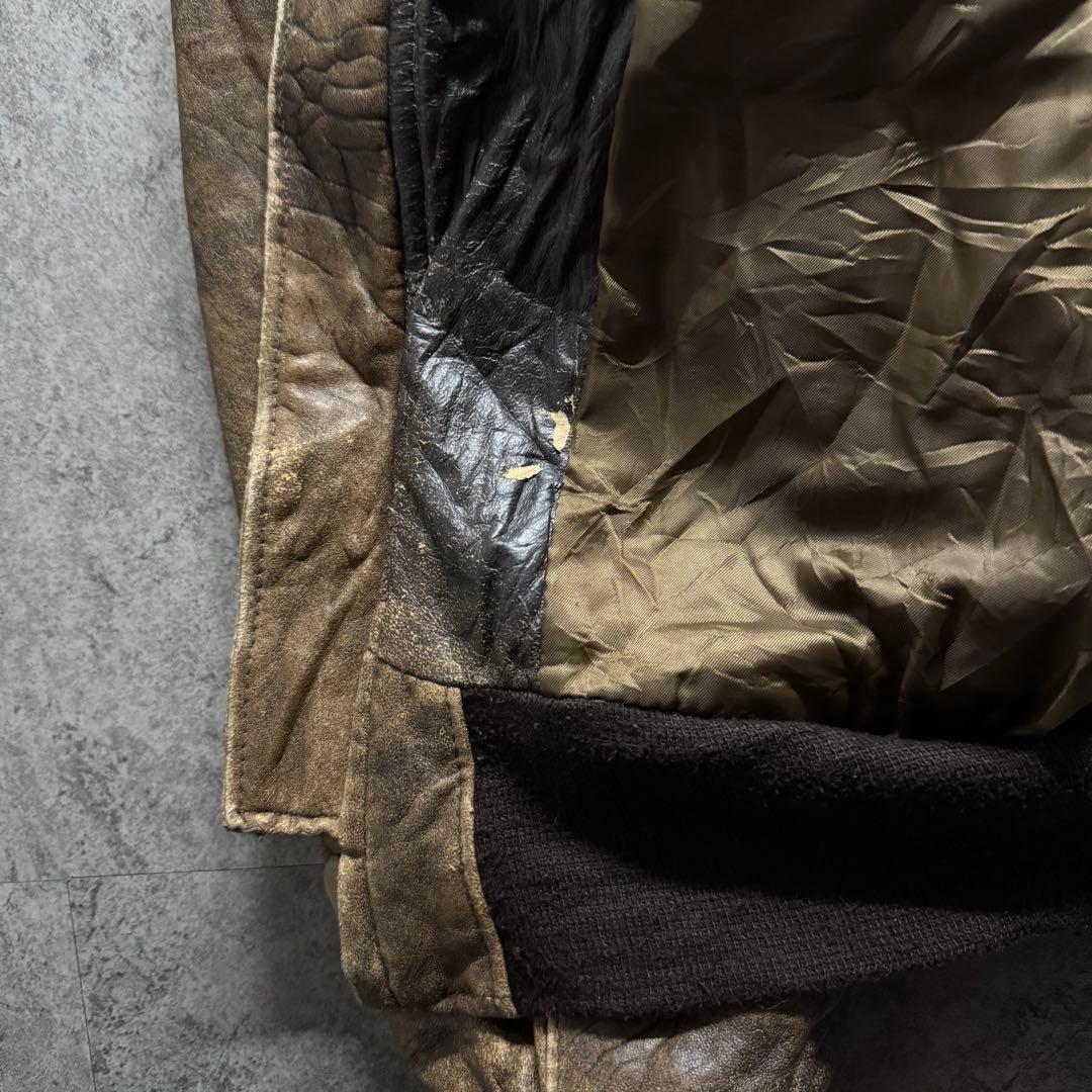 vintage Schott 3L A-2 フライトジャケット 短丈　USA製